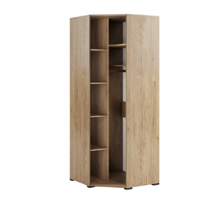 Шкаф угловой МШ-25 Модена, гикори-венге 