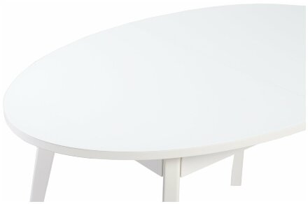 Стол ТАГГАРТ-01 СТ ЛДСП Белое, Стекло Экстра 