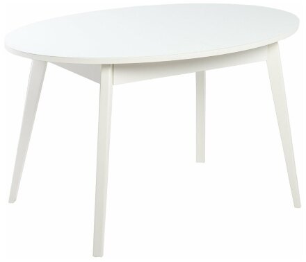 Стол ТАГГАРТ-01 СТ ЛДСП Белое, Стекло Экстра 
